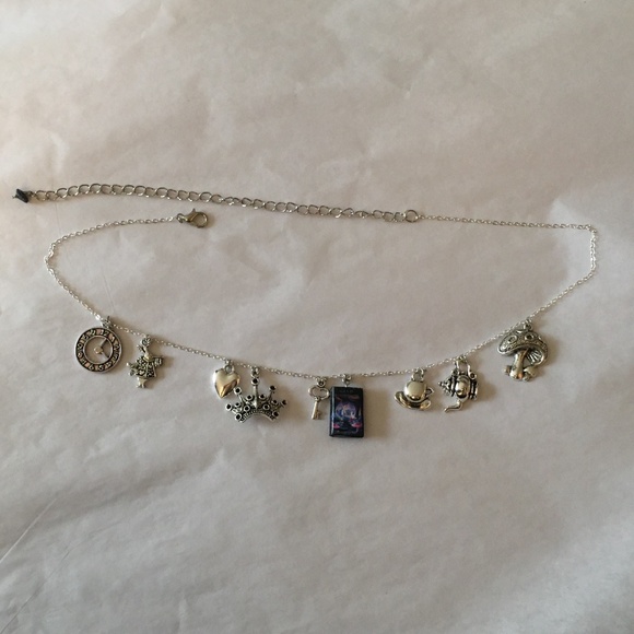 Alice in Wonderland by Lewis Carroll Handmade Literature Necklace, Book Cover - Picture 12 of 16